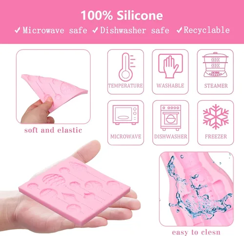 Vista 3 de Molde de silicona para soldado cascanueces, adornos de bolas de Navidad, molde de chocolate, decoración de pastel de Navidad, moldes para hornear
