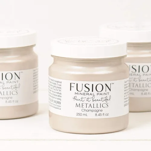 Vista 13 de Fusion Mineral Paint Metálicos (1.3 fl oz, Bronce)