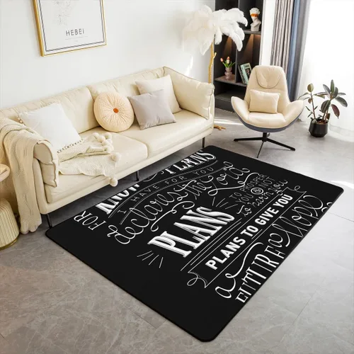 Vista 31 de jejeloiu Alfombra para sala de estar de animales de la selva para niños, 3 x 5, alfombra de área de tigre para niños, niñas, adolescentes