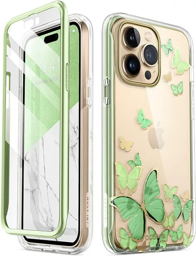 Vista 12 de i-Blason Cosmo Series - Funda para iPhone 14 Pro de 6.1 pulgadas (versión 2022), funda protectora delgada de cuerpo completo con protector