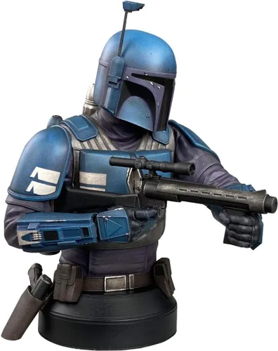 Vista 2 de DST Showcase Star Wars Mandalorian Deathwatch Bust, 7 pulgadas
