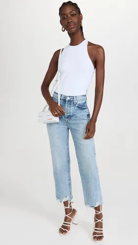 Vista 5 de Pistola Denim Pantalones de mezclilla Cassie Crop para mujer