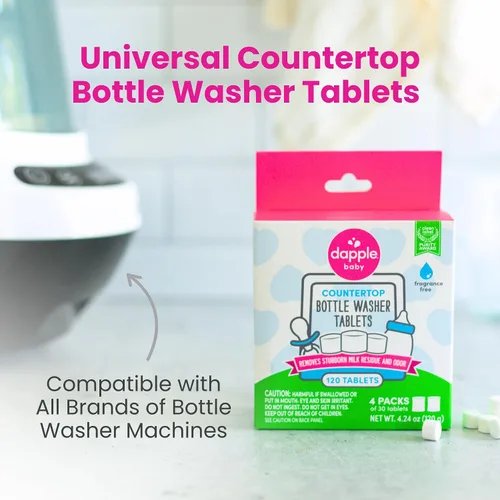 Vista 2 de Dapple Tabletas detergentes para lavadoras de botellas de encimera