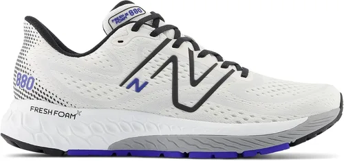 Vista 6 de New Balance Tenis de correr Fresh Foam X 880 V13 para hombre, BlancoNegroSí