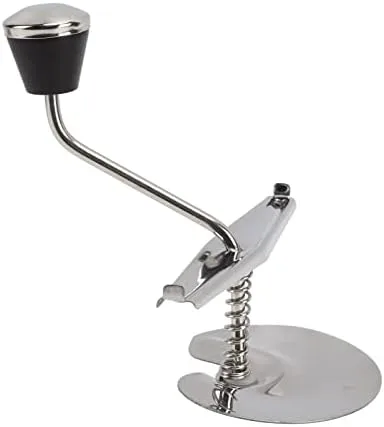 Vista 8 de Molino manual de alimentos, molino ergonómico de acero inoxidable, mango de fresado de acero inoxidable, molino de alimentos giratorio para salsa