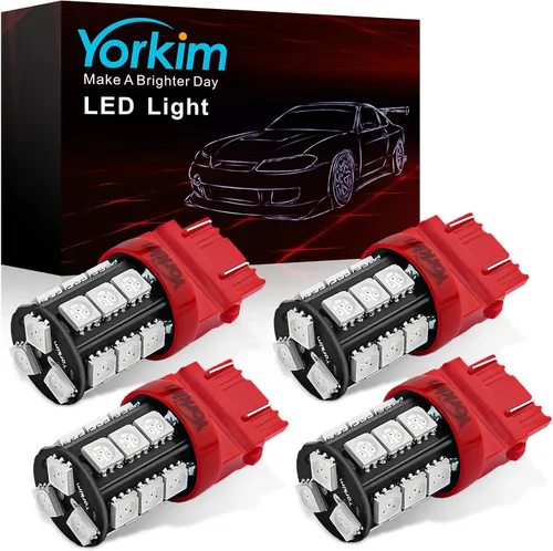 Vista 17 de Yorkim - Bombilla LED 194 ámbar, libre de error Canbus, 3-SMD 2835, T10 ámbar para interior, para luz de techo, mapa, puerta, cortesía, matrícula