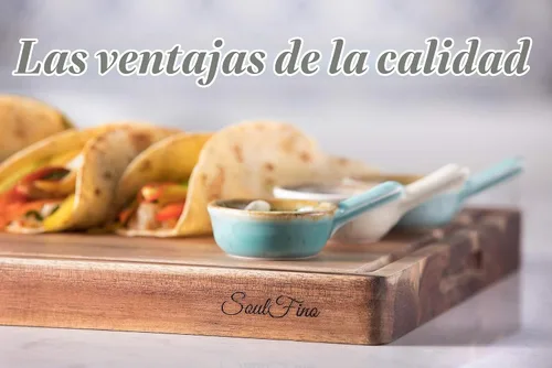 Vista 9 de Tabla de cortar de acacia PREMIUM y bloque de carnicero profesional muy resistente con canal para jugo - Extra grande (17"x13"x1.4"). Tabla