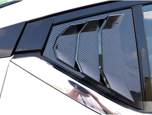 Vista 6 de XITER 2 rejillas de ventana lateral trasera para Nissan Altima2019-2026 Fibra de carbono