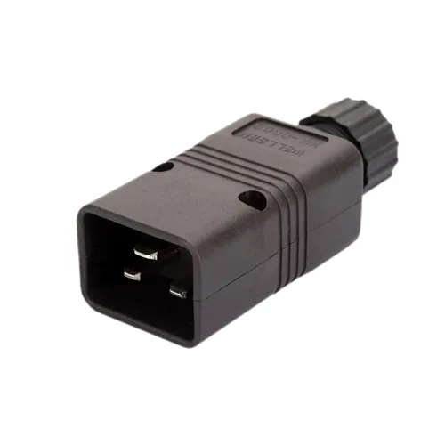 Vista 2 de 2 Pack IEC 320 C20 - Conector de alimentación rewirable macho, 16 A, 250 V CA