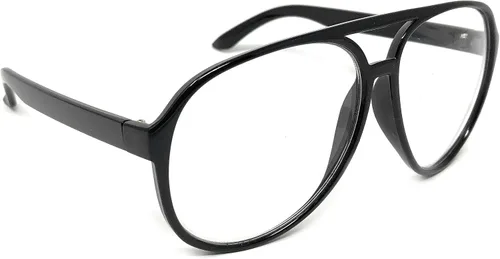 Vista 3 de Gafas de sol de aviador de plástico estilo años 70 para adultos