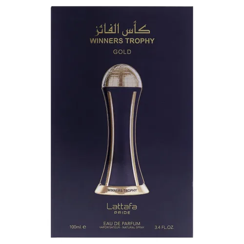 Vista 5 de Lattafa Perfumes Al Khas Winners Trophy Gold para Unisex, Eau de Parfum Spray, 3.4 onzas