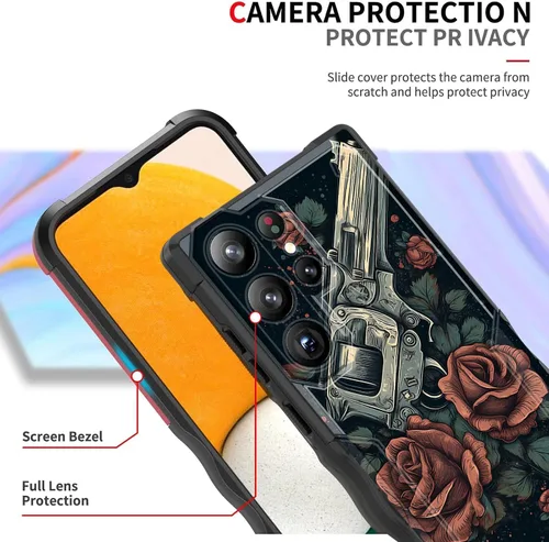 Vista 124 de Funda para Galaxy A14 5G, [Doble Capa][Protección contra Caídas de Grado Militar de 10 Pies] [Antideslizante] Funda Resistente a Prueba de Golpes