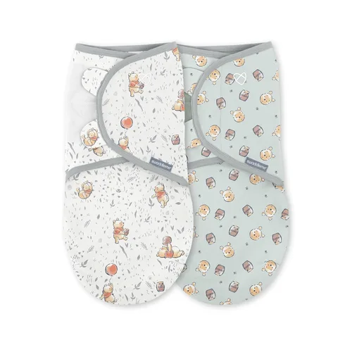 Vista 21 de SwaddleMe by Ingenuity - Manta para bebé para todas las estaciones, 2 capas de giro rápido para cambiar de 1.0 a 2.5 TOG, tamaño 0-3 meses, 7-14