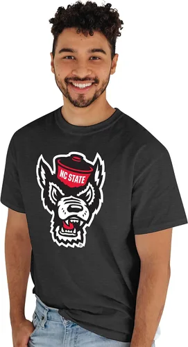 Vista 6 de Blue 84 Camiseta NCAA para hombre, icono de color del