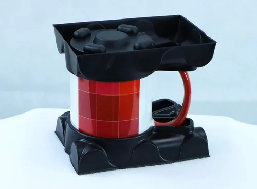 Vista 4 de Regalo del día del padre de parte de la hija, regalo para papá de hija, hasta 6 niños que usamos para vivir en tus bolas, tazas de café para papá
