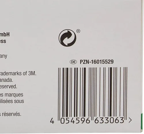 Vista 3 de 3M Cinta médica Micropore, no estéril, silicona, azul, 2 pulgadas, 6 rollos 5 1/2 Yds