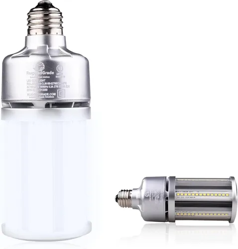 Vista 43 de RuggedGrade Bombilla LED de 12 W, base estándar E26, 1,400 lúmenes, 3000 K, 2700 K, repuesto para haluro metálico, HID o CFL, alta eficiencia, 130