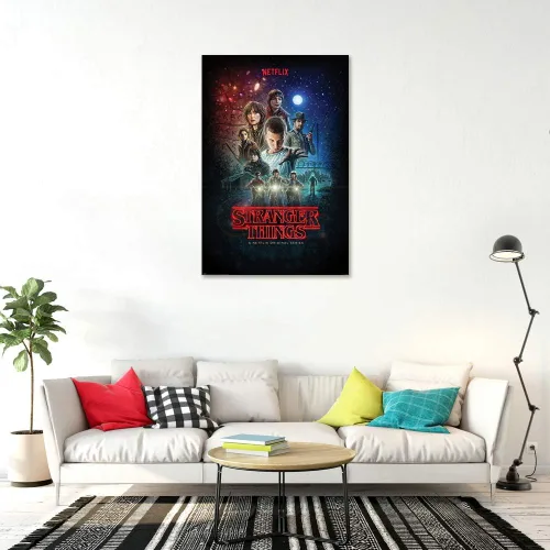 Vista 3 de POSTER STOP ONLINE Stranger Things - Póster para programa de televisión (temporada 1 estilo regular, arte de llave) (tamaño 24 x 36 pulgadas)