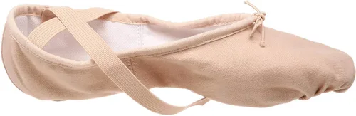 Vista 2 de Bloch Zapatilla de ballet de lona con suela dividida para mujer