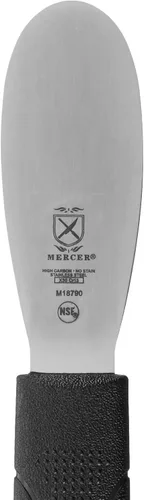 Vista 3 de Mercer Culinary Millennia Esparcidor de borde liso, hoja de 3.5 pulgadas, mango negro