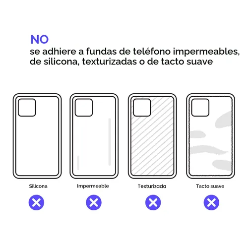 Vista 7 de PopSockets - Agarre para teléfono con soporte expandible, agarre adhesivo, transparente