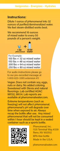 Vista 4 de Concentrado de agua alcalina fenomenal, hace 8 galones de 11pH+ (concentrado de limón de 32 onzas)