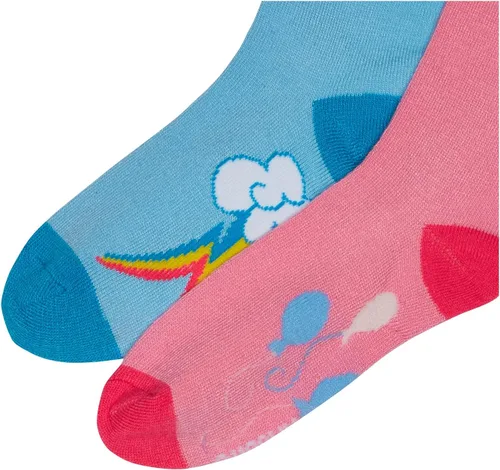 Vista 3 de Hasbro Calcetines altos a la rodilla para niñas My Little Pony 2 Pack