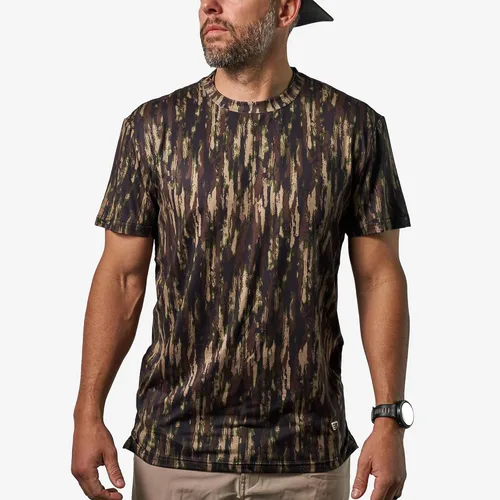 Vista 16 de BURLEBO Go to Tee - Camiseta ligera de rendimiento para hombre con protección solar UPF 50