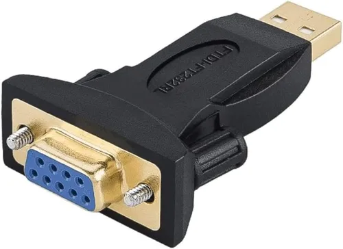 Vista 9 de CableCreation Adaptador USB a RS232 con chip PL2303, convertidor USB a DB9 serie hembra compatible con Windows 10, 8.1, 8, 7, Vista, XP, Linux y Mac