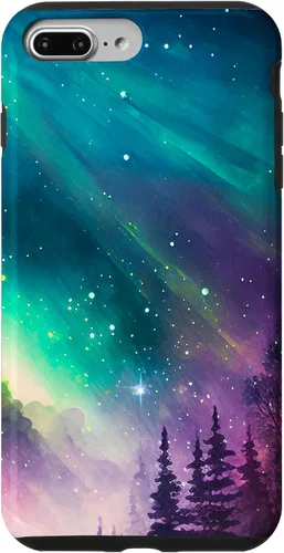 Vista 12 de Northern Lights and Sky Iceland Norway Aurora Borealis Case for iPhone 17