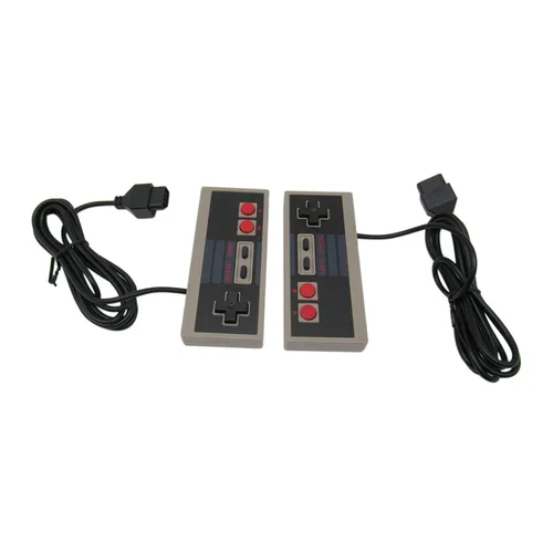 Vista 3 de USonline911 2025 New Pair of Controller For NES-004 Nintendo NES Vintage Console Wired Gamepd