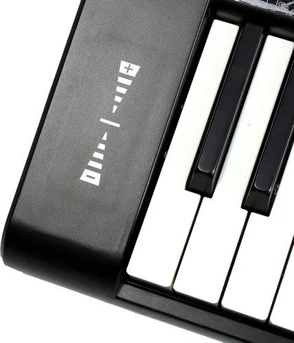 Vista 9 de RockJam Piano de teclado RJ461 de 61 teclas con inclinación