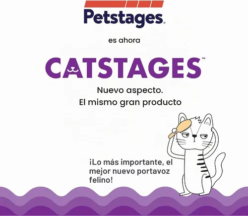 Vista 7 de Petstages - Juguete interactivo para gatos Chase Meowtain de 4 niveles 4-Level Tower, 4 Spinning Balls, Non-Slip Base, Interactive Enrichment