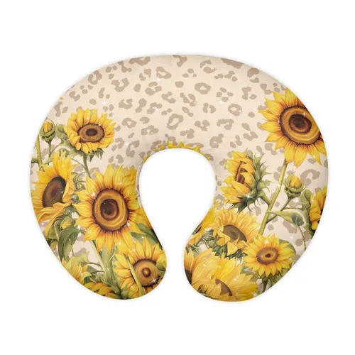 Vista 12 de Forchrinse Bee Daisy - Funda de almohada de lactancia elástica para bebé, fundas de lactancia extraíbles para almohada de lactancia, bonita funda