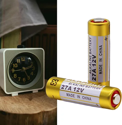 Vista 8 de 5 baterías alcalinas de 27 A 12 V compatibles con múltiples modelos como A27 y LR27A UM27A 27AE K27A 8LR732 Potencia estable