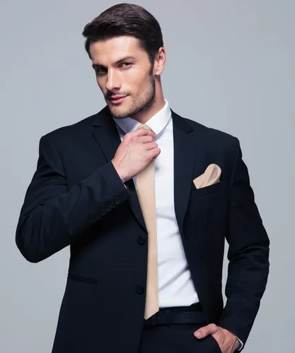 Vista 5 de Juego de corbata de satén sólido y pañuelo de bolsillo para hombre, conjunto de corbata a juego para hombre