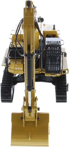 Vista 6 de Caterpillar 395 Excavadora hidráulica de próxima generación (versión de uso general) amarillo con operador y herramientas adicionales High Line