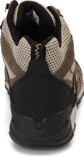Vista 4 de Merrell Accentor Mid Vent - Botas de senderismo impermeables para hombre, nutriaAleutian