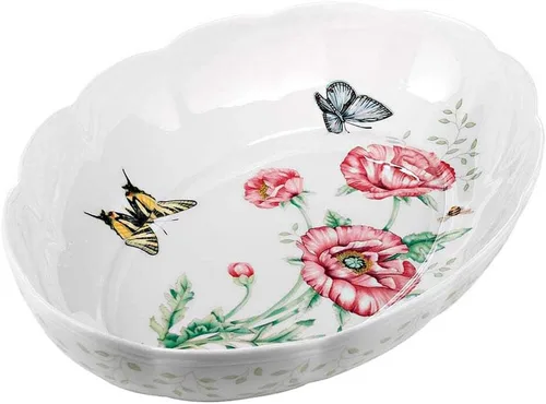 Vista 8 de Lenox Butterfly Meadow - Tabla de preparación, vidrio, tamaño pequeño