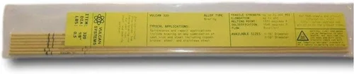 Vista 2 de 1/2 LB 1/8 pulgada Vulcan 320 hierro fundido y aleación de soldadura de acero