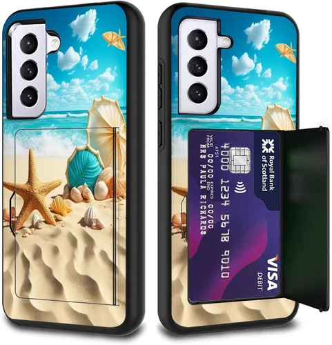 Vista 49 de Funda híbrida de doble capa con función atril para Samsung Galaxy A16 5G de 6.9 pulgadas, diseño de vaca con bandera estadounidense