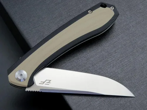 Vista 6 de Eafengrow EF947 EDC D2 Cuchillo plegable, carpeta de rodamiento de bolas con asa G10 con forro de bloqueo, cuchillo aleta EDC con bolsillo, camping