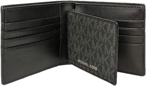 Vista 3 de Michael Kors Cooper Billfold con cartera para hombre Negro - Passcase