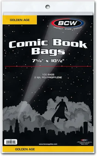 Vista 3 de BCW Bolsas de cómic y tableros de respaldo de Golden Age - 100