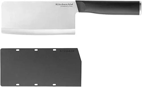 Vista 8 de KitchenAid - Cuchillo de pelar clásico con protector de extremo y cubierta de hoja a medida, de 3.5 pulgadas, cuchillo de cocina afilado, hoja