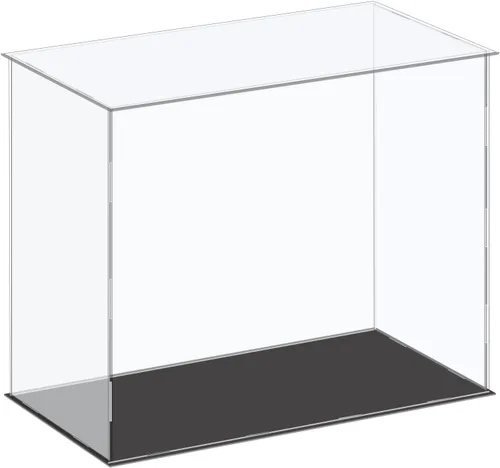 Vista 23 de MECCANIXITY Caja de exhibición acrílica Caja de almacenamiento de plástico Caja cúbica transparente pequeña Montaje a prueba de polvo Vitrina