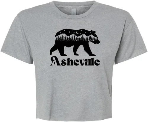 Vista 38 de Cute Women's Screen Location Printed Crop Tee, Shirts With Sayings