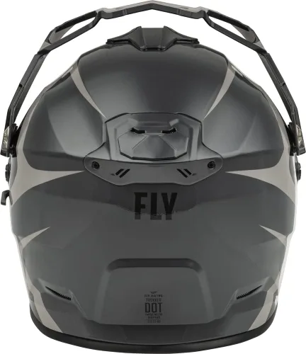 Vista 2 de Fly Racing 73-7023XS Trekker Pulse Casco Negro/Gris XS