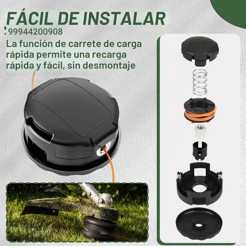 Vista 4 de Speed-Feed 400 - Cabezal de repuesto para Echo SRM/GT Series