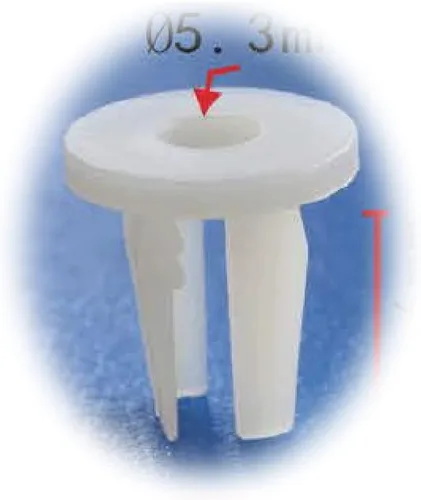 Vista 99 de Autobahn88 - Clip de remache tipo push-in para parachoques, compatible con Renault (OEM: 054000001R) (Paquete de 20)